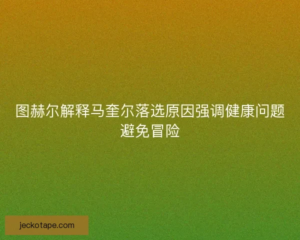 图赫尔解释马奎尔落选原因强调健康问题避免冒险